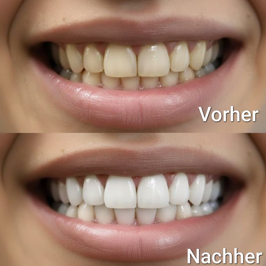 AuraSmile Premium Bleaching Strips - Zahnaufhellung mit Fruchtgeschmack - PAP+ Whitening